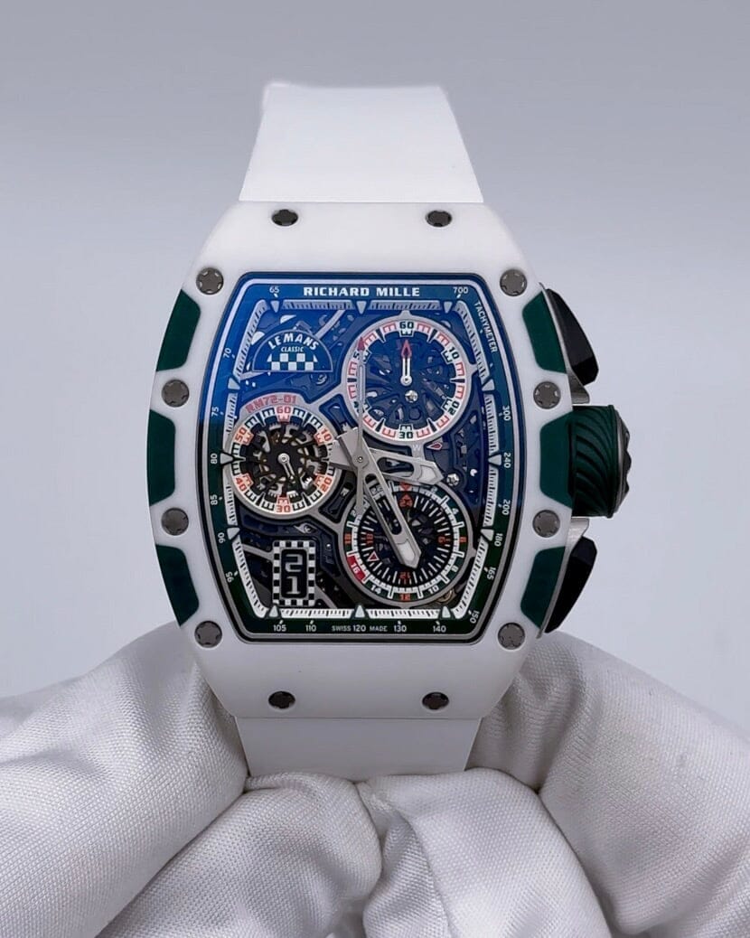 Richard Mille RM 72-01 Le Mans Classic 理查米尔 RM 72-01 LMC 自动上链飞返计时码表 | WORLDTIMER