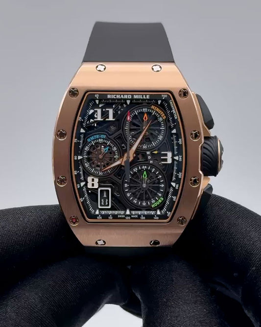 Richard Mille RM 72-01 Red Gold Lifestyle Flyback Chronograph
