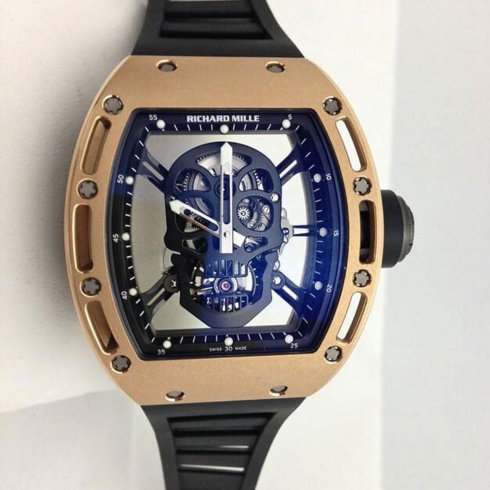 Richard Mille Skull RM 052 Rose Gold Tourbillon (The Watch That Broke The Internet) | WORLDTIMER