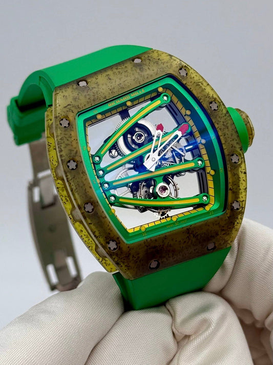 Richard Mille RM 59-01 Yohan Blake Tourbillon 理查米尔 RM 59-01 Yohan Blake RM 59-01 镂空陀飞轮手表 | WORLDTIMER