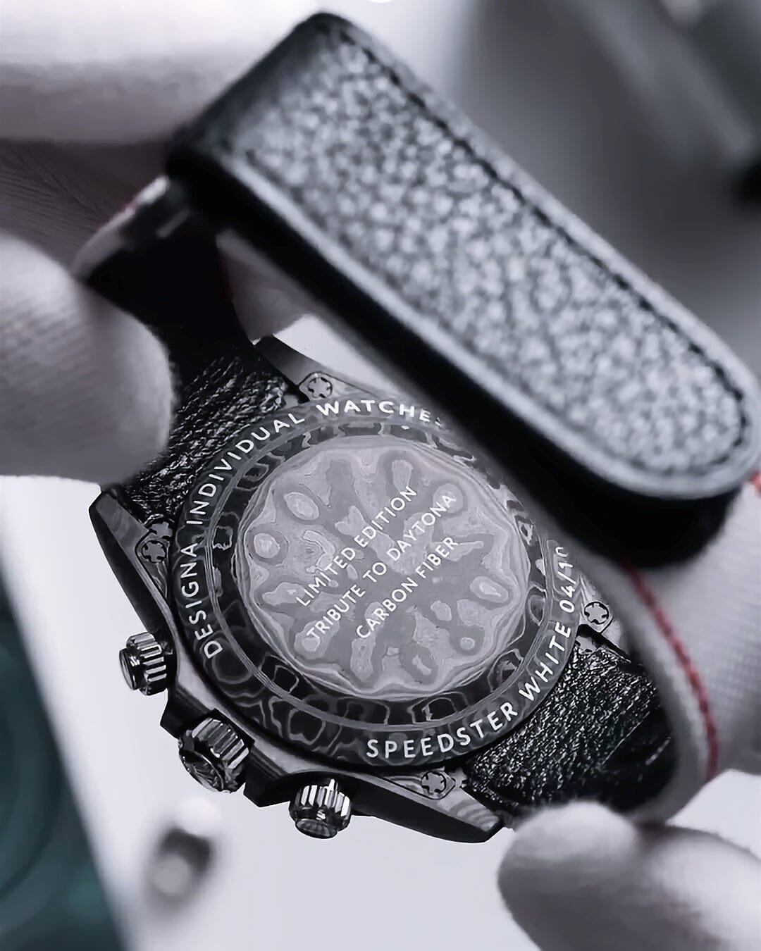 World Lightest Rolex Carbon Daytona DiW SPEEDSTER WHITE 全球最轻NTPT碳纤维 劳力士DiW地通拿 | WORLDTIMER
