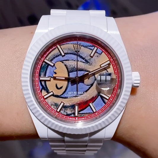 Rolex Datejust AET Remould x Picasso RECLINING NUDE 劳力士Datejust 全陶瓷手表 | WORLDTIMER