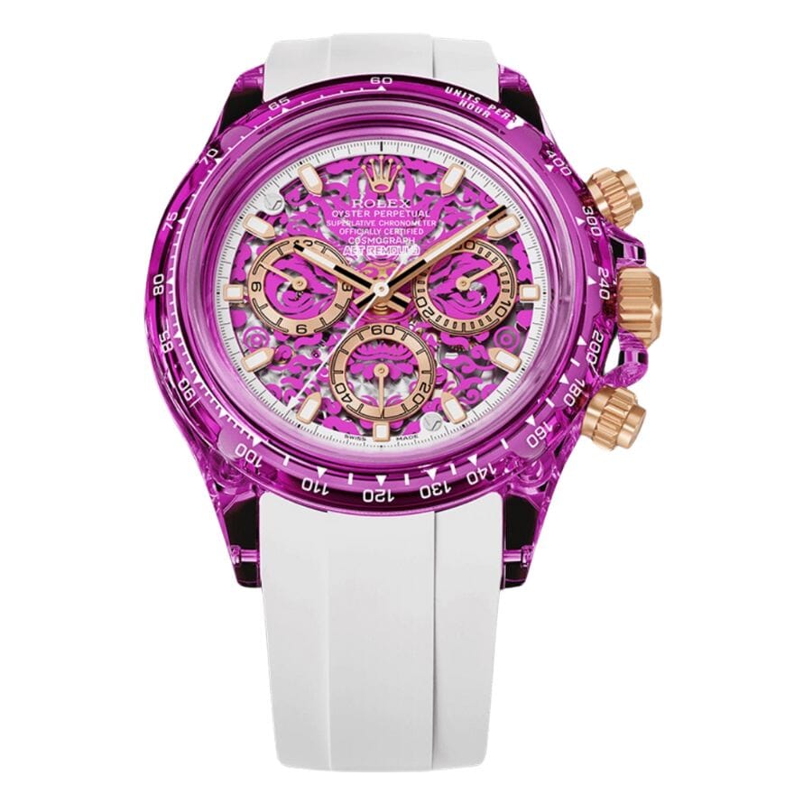 Rolex Daytona AET Remould COLOR LOONG 2024 EDITION ROSE 劳力士 迪通拿 蓝宝石腕表 | WORLDTIMER