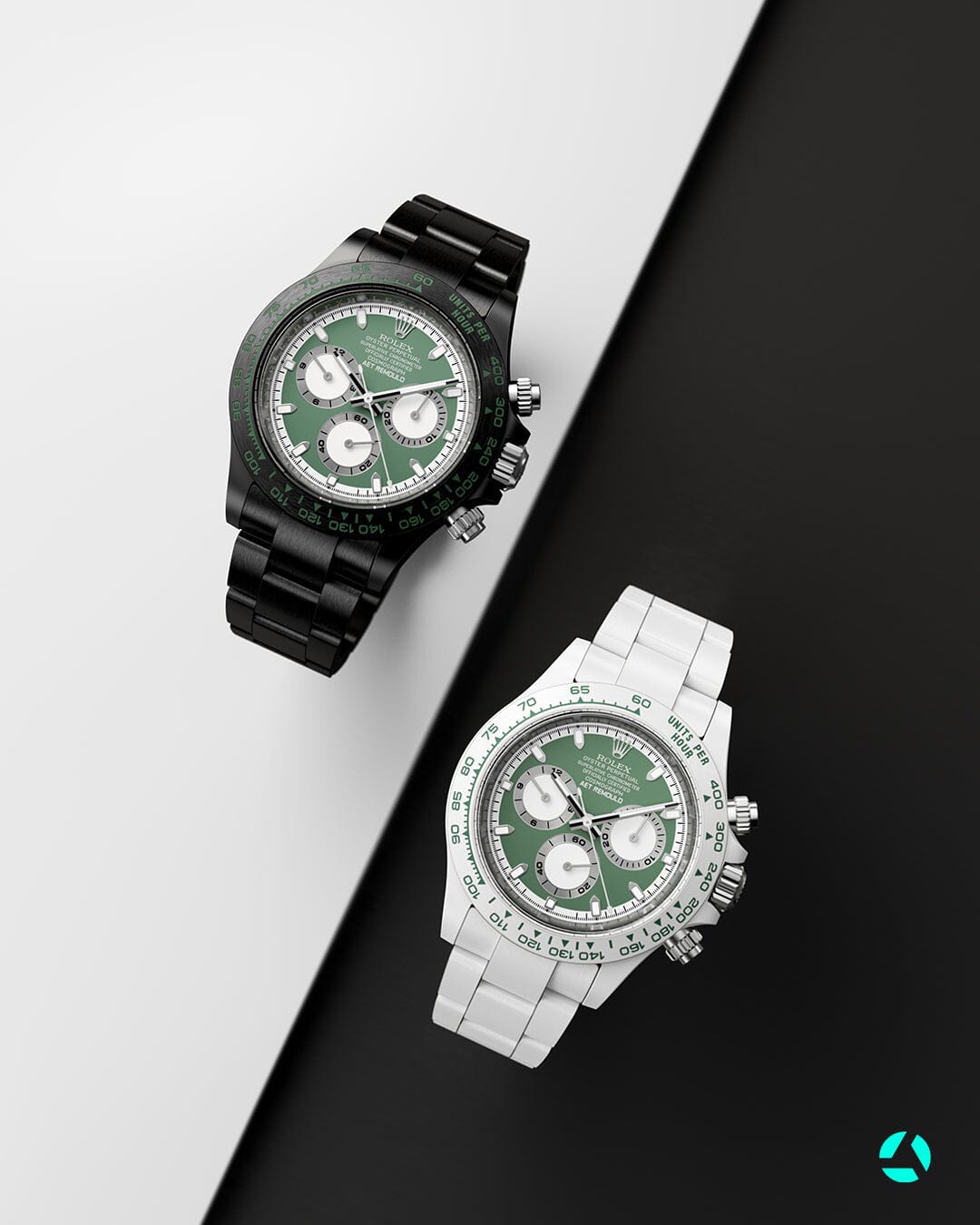 KASHMIR GREEN Rolex Daytona Ceramic Watch REDEFINED 勞力士 地通拿 全陶瓷手錶 | WORLDTIMER