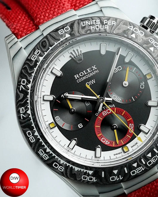 Rolex DiW Daytona "QUANTUM RACER" CarboQuartz 终极赛车灵感 劳力士 DiW迪通拿 | WORLDTIMER