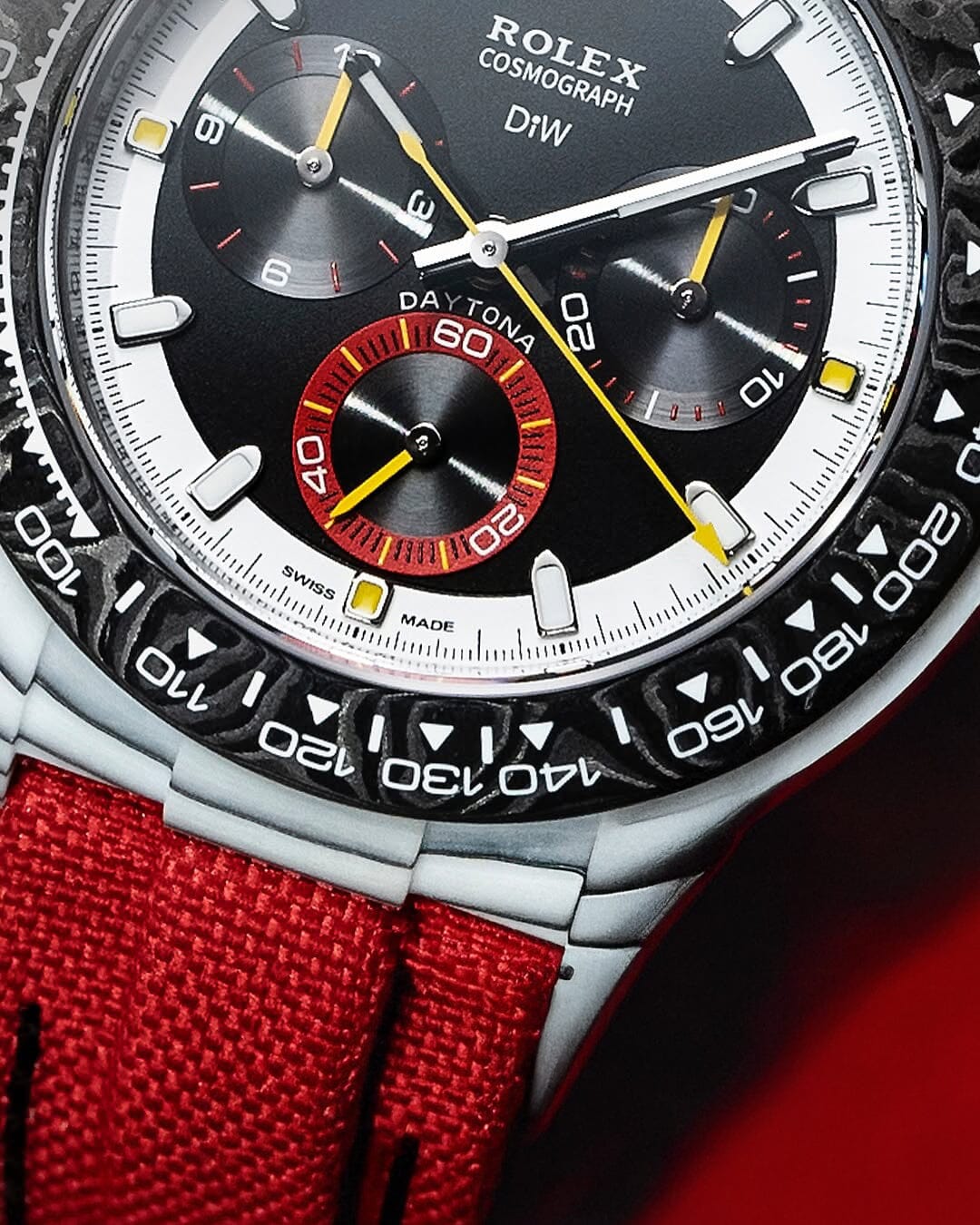 CarboQuartz Rolex DiW Daytona QUANTUM RACER 终极赛车灵感 劳力士 DiW迪通拿 | WORLDTIMER