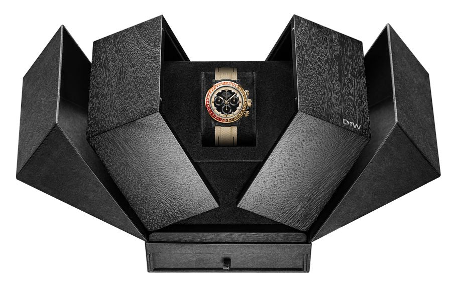 NTPT Carbon DiW Rolex Daytona RAINBOW SUNRAY DiW 劳力士彩虹迪 碳纤维手表 | WORLDTIMER