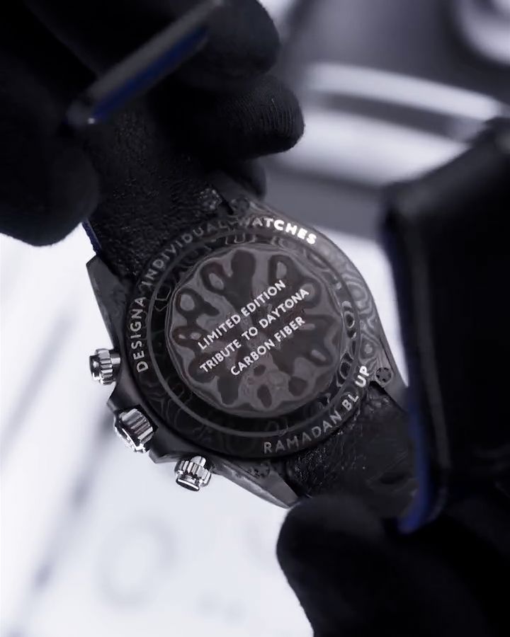 NTPT Carbon Rolex DiW Daytona RAMADAN BL 碳纤维劳力士 DiW迪通拿 | WORLDTIMER