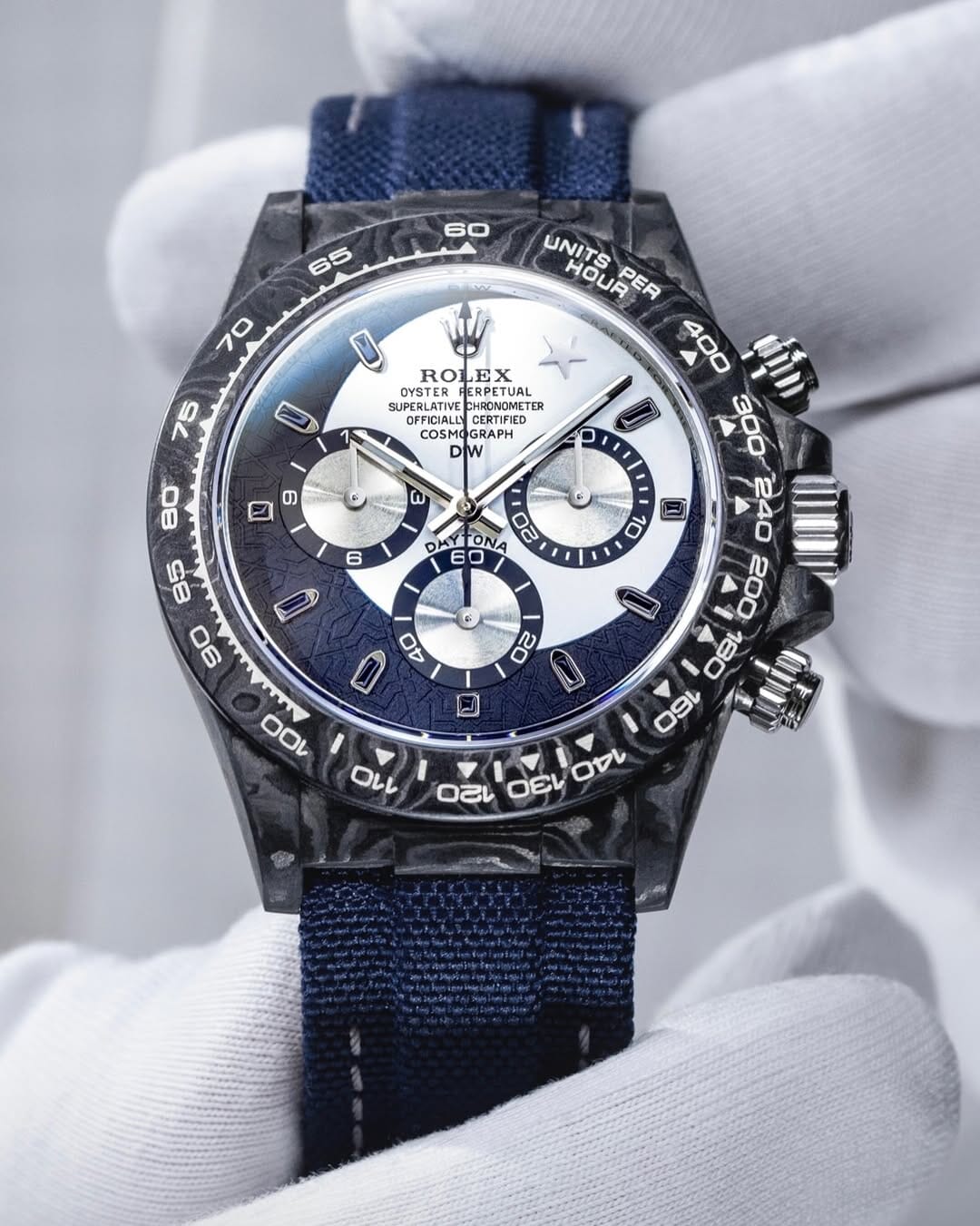 NTPT Carbon Rolex DiW Daytona RAMADAN BL 劳力士DiW 碳纤维迪通拿 | WORLDTIMER