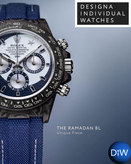 NTPT Carbon Rolex DiW Daytona RAMADAN BL 劳力士DiW 碳纤维迪通拿 | WORLDTIMER