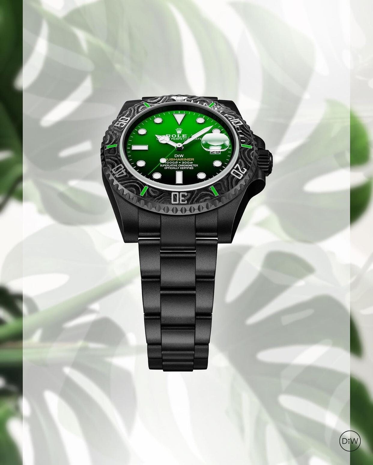 Rolex DiW Submariner PARAKEET 劳力士DiW 绿水鬼 | WORLDTIMER