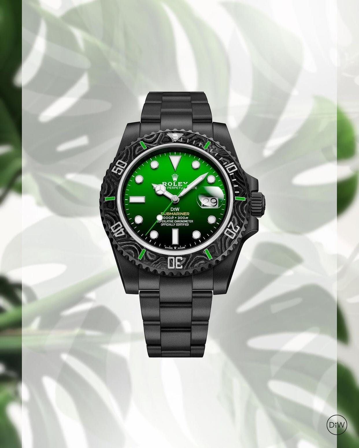 Rolex DiW Submariner PARAKEET 劳力士DiW 绿水鬼 | WORLDTIMER