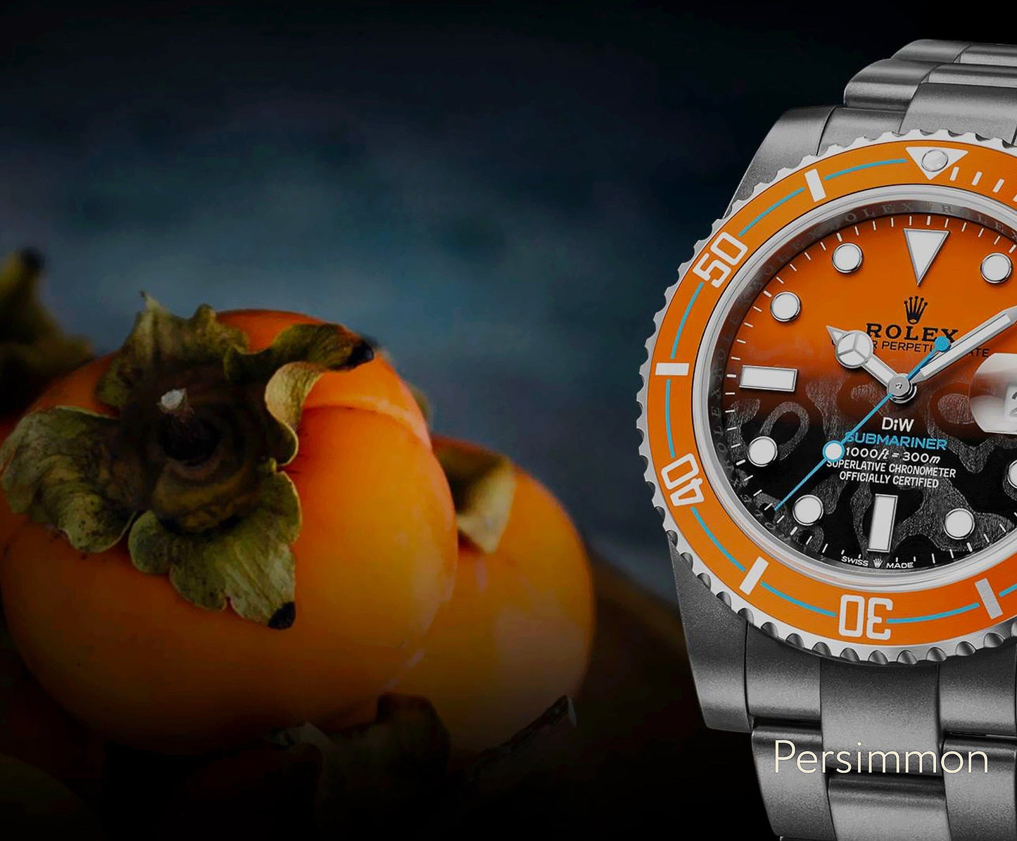 PERSIMMON Rolex DiW Submariner 劳力士DiW 潜航者日历型 | WORLDTIMER