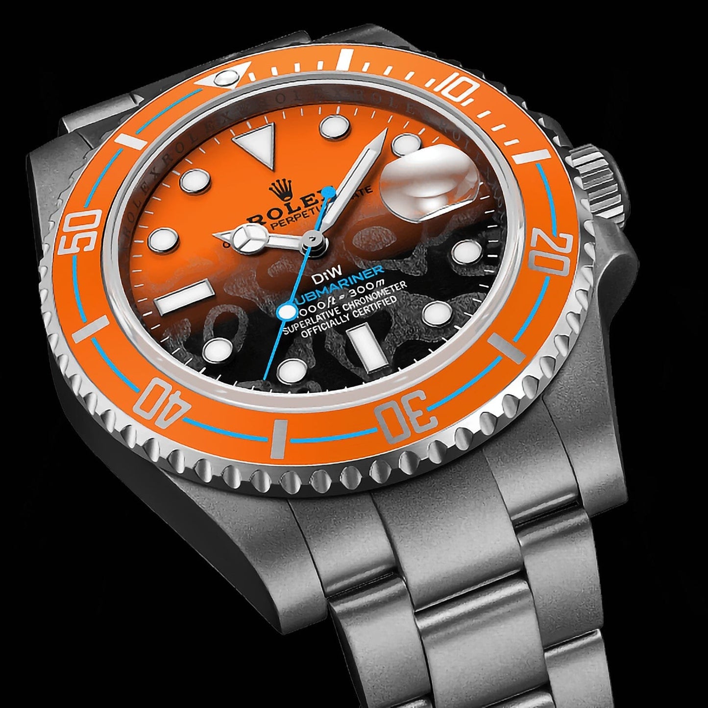 PERSIMMON Rolex DiW Submariner 劳力士DiW 潜航者日历型 | WORLDTIMER