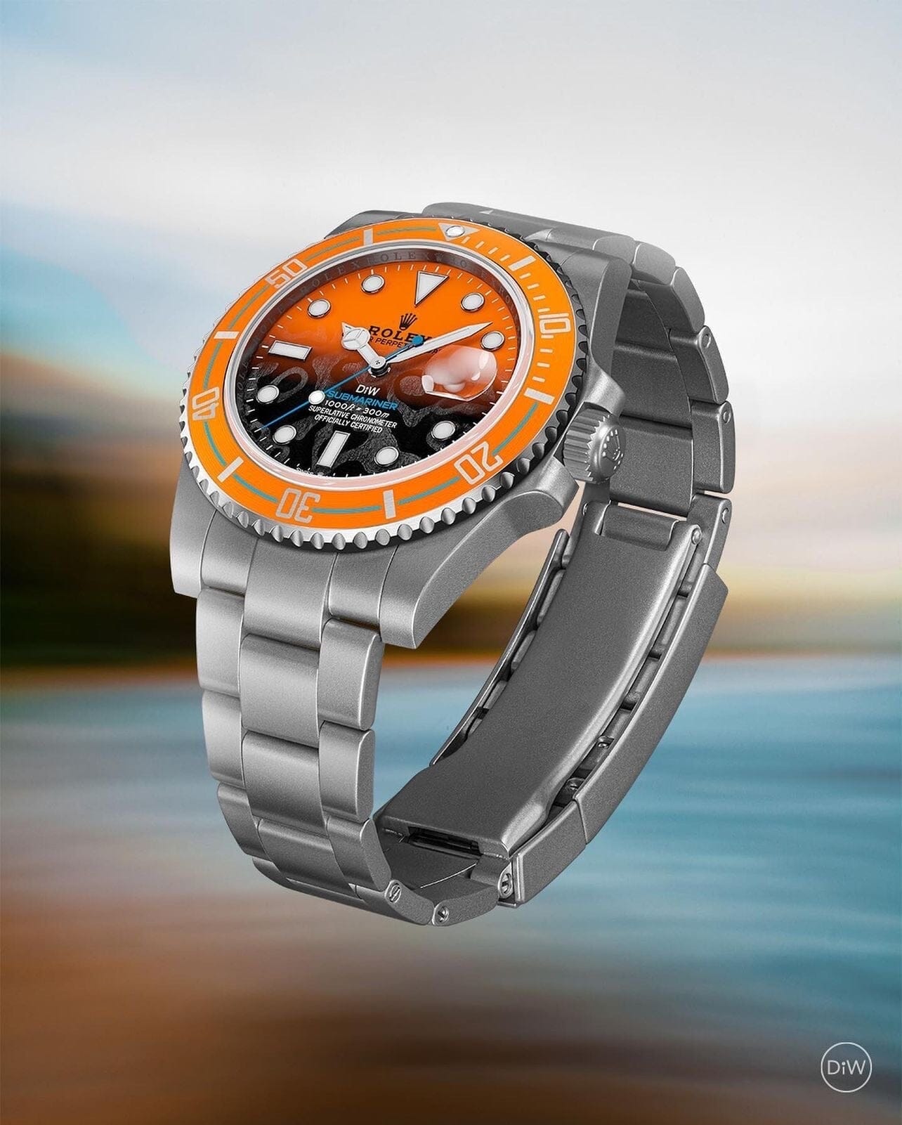 PERSIMMON Rolex DiW Submariner 劳力士DiW 潜航者日历型 | WORLDTIMER