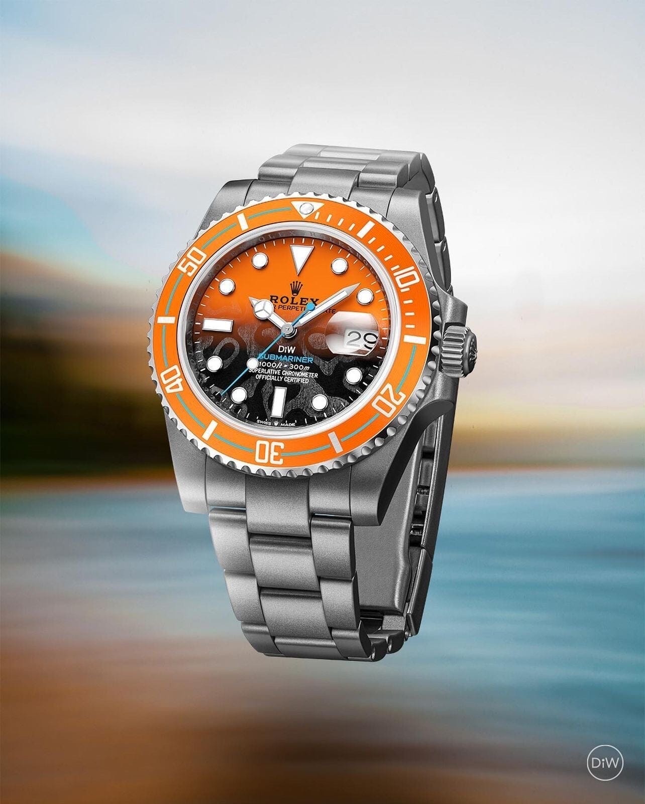 PERSIMMON Rolex DiW Submariner 劳力士DiW 潜航者日历型 | WORLDTIMER