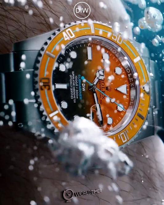 PERSIMMON Rolex DiW Submariner 劳力士DiW 潜航者日历型 | WORLDTIMER