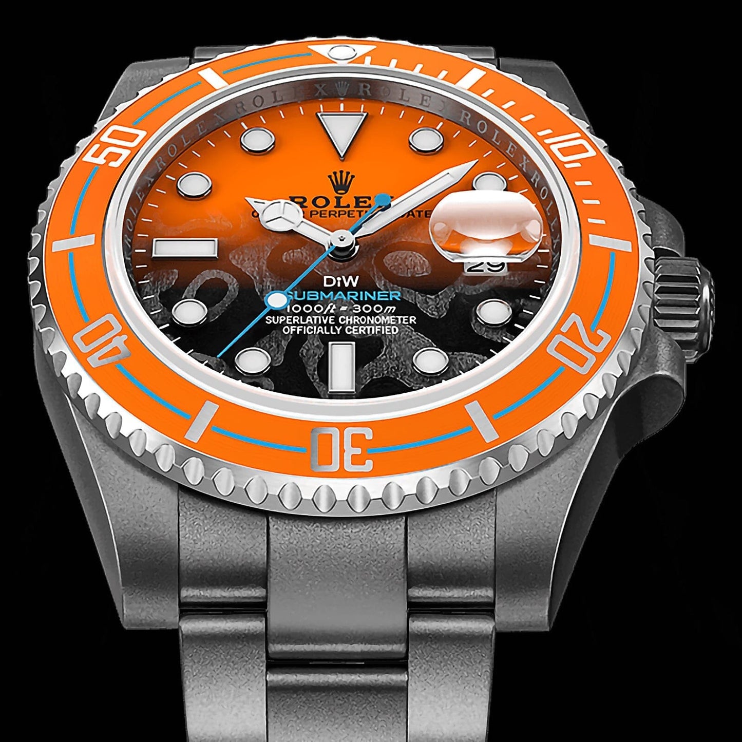 PERSIMMON Rolex DiW Submariner 劳力士DiW 潜航者日历型 | WORLDTIMER
