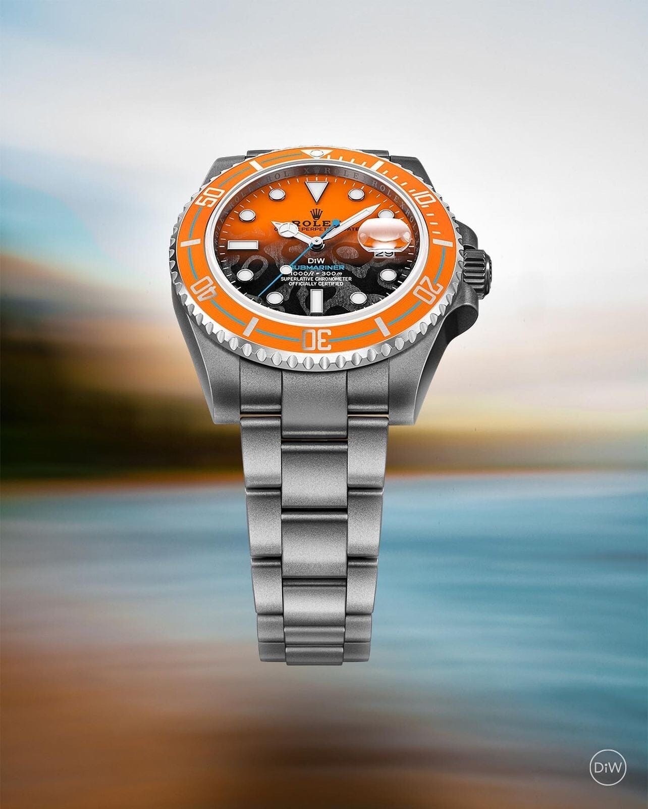 PERSIMMON Rolex DiW Submariner 劳力士DiW 潜航者日历型 | WORLDTIMER