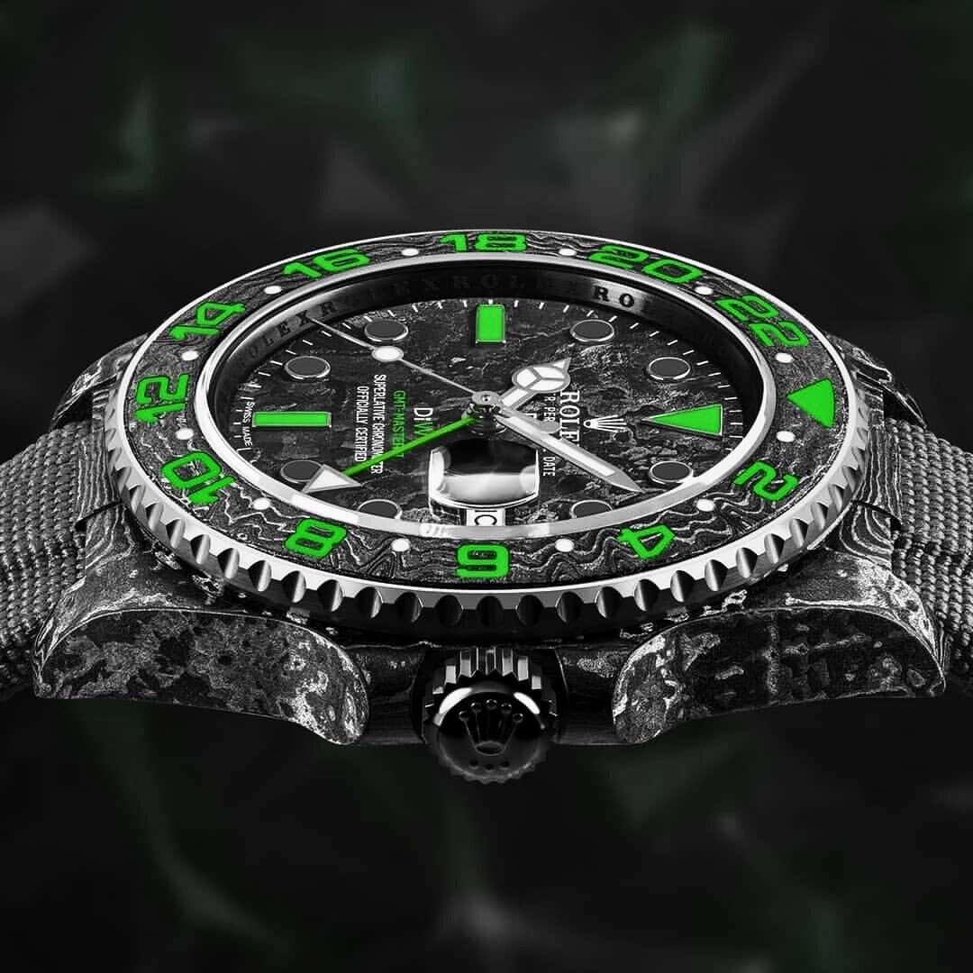 NTPT Carbon Rolex GMT Master DiW STINGER 劳力士格林尼治型 | WORLDTIMER