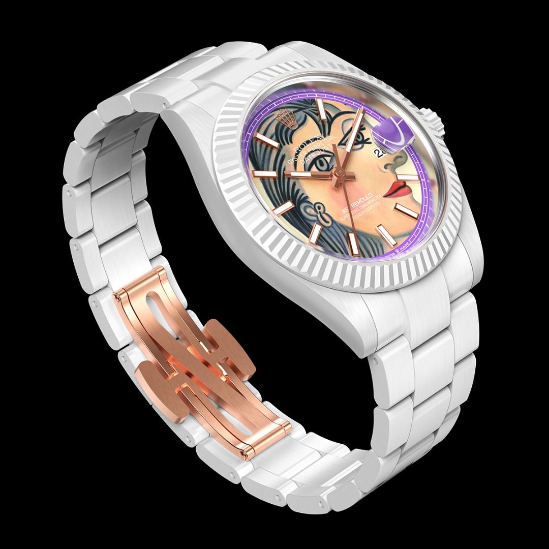 Rolex Datejust AET REMOULD x PICASSO PORTRAIT OF DORA MARA 劳力士 日志型 全陶瓷手表 | WORLDTIMER