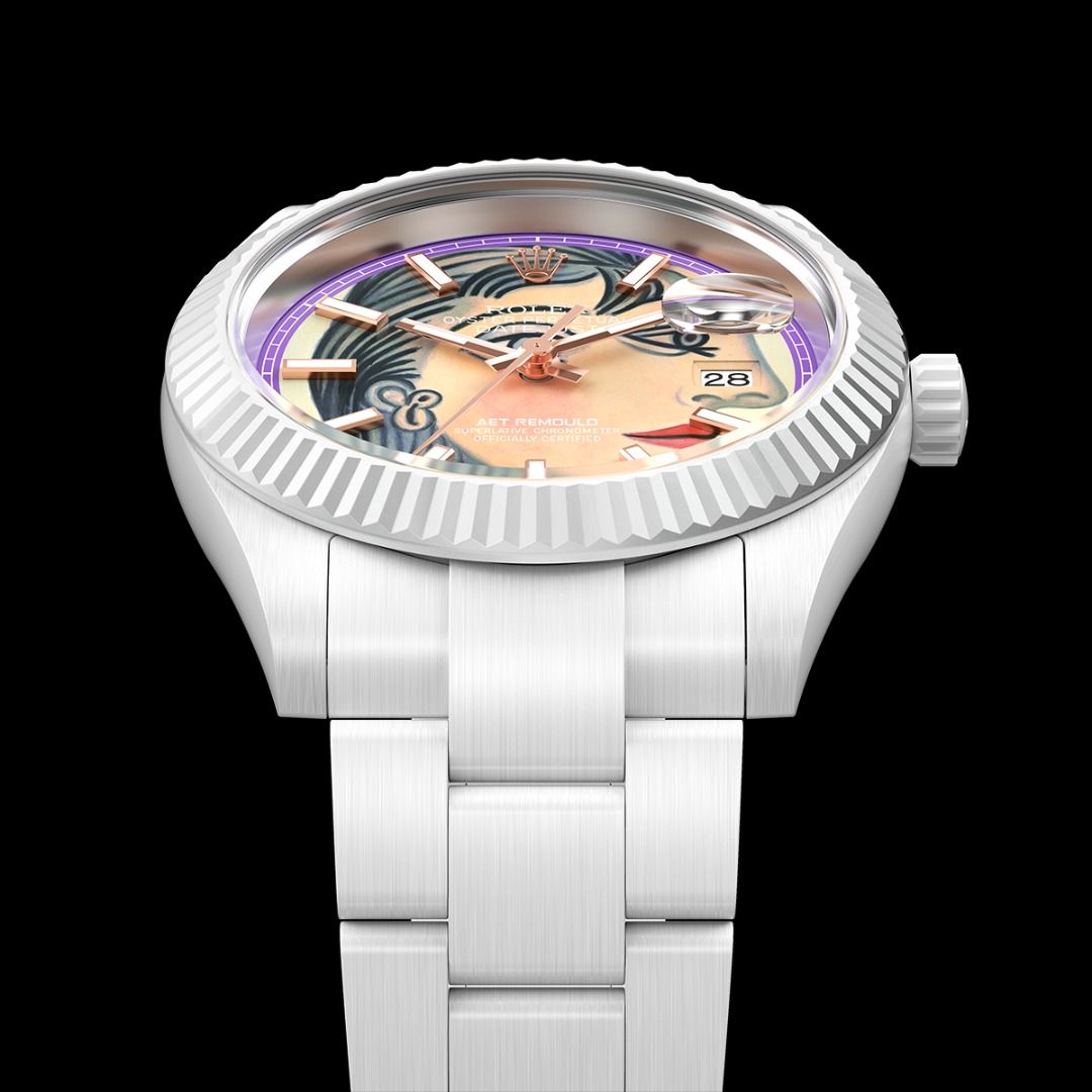 AET REMOULD x PICASSO Rolex Datejust PORTRAIT OF DORA MARA 劳力士日志型 全陶瓷手表 | WORLDTIMER