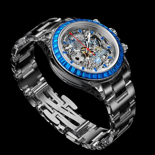 Rolex Daytona: The Ultimate Full Sapphire Upgrade 深入探讨AET REMOULD的巅峰之作：蓝宝石水晶 全透明劳力士迪通拿 | WORLDTIMER