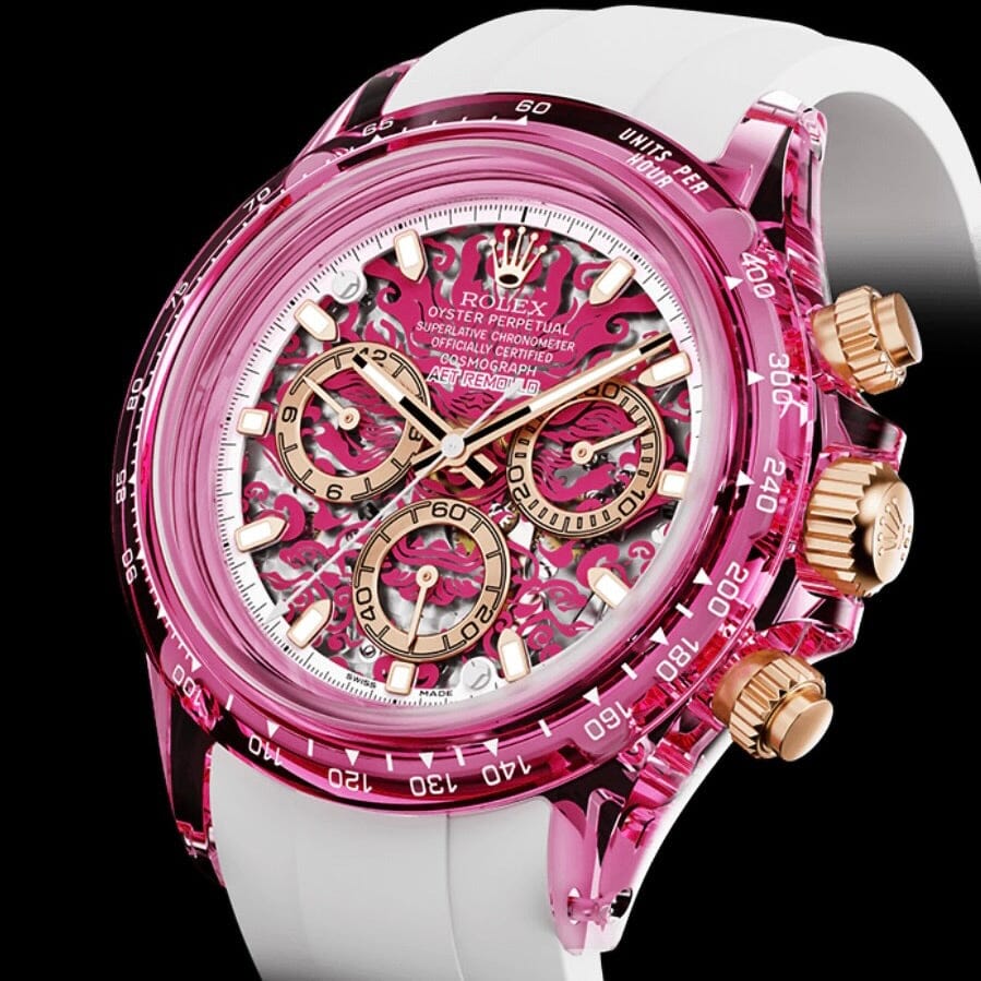 Sapphire AET REMOULD Rolex Daytona LOONG CLARET 红龙 劳力士迪通拿 2024 | WORLDTIMER