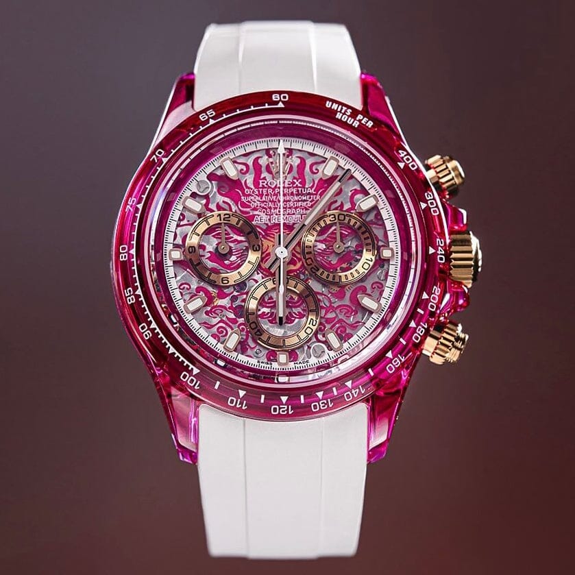 Sapphire AET REMOULD Rolex Daytona LOONG CLARET 红龙 劳力士迪通拿 | WORLDTIMER