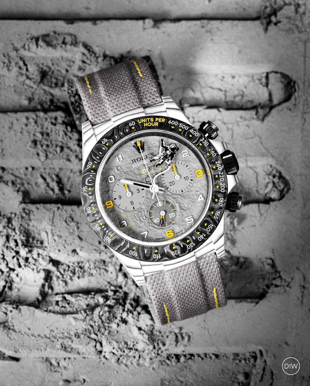 SPACE MISSION Rolex DiW Daytona CarboQuartz 劳力士DiW 石英纤维迪通拿 | WORLDTIMER
