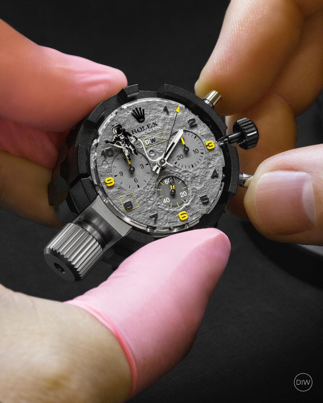 SPACE MISSION Rolex DiW Daytona CarboQuartz 劳力士DiW 石英纤维迪通拿 | WORLDTIMER
