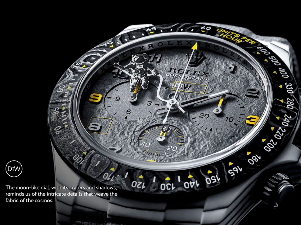 SPACE MISSION Rolex DiW Daytona CarboQuartz 劳力士DiW 石英纤维迪通拿 | WORLDTIMER