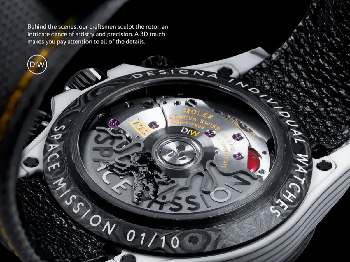 SPACE MISSION Rolex DiW Daytona CarboQuartz 劳力士DiW 石英纤维迪通拿 | WORLDTIMER