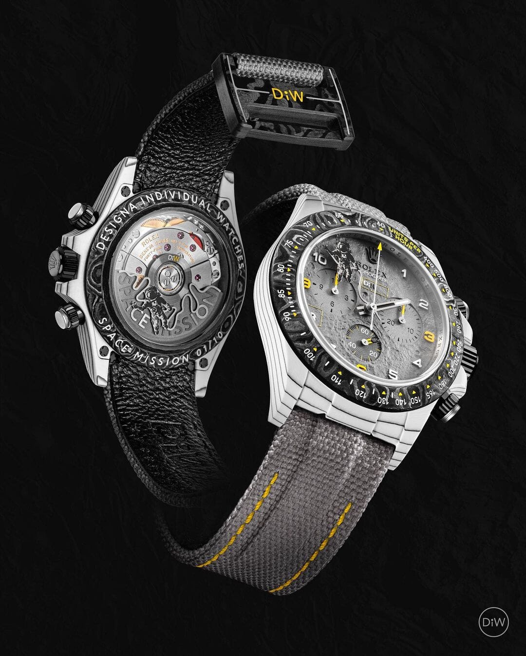 SPACE MISSION Rolex DiW Daytona CarboQuartz 劳力士DiW 石英纤维迪通拿 | WORLDTIMER