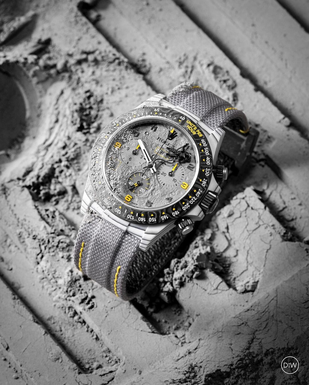 SPACE MISSION Rolex DiW Daytona CarboQuartz 劳力士DiW 石英纤维迪通拿 | WORLDTIMER