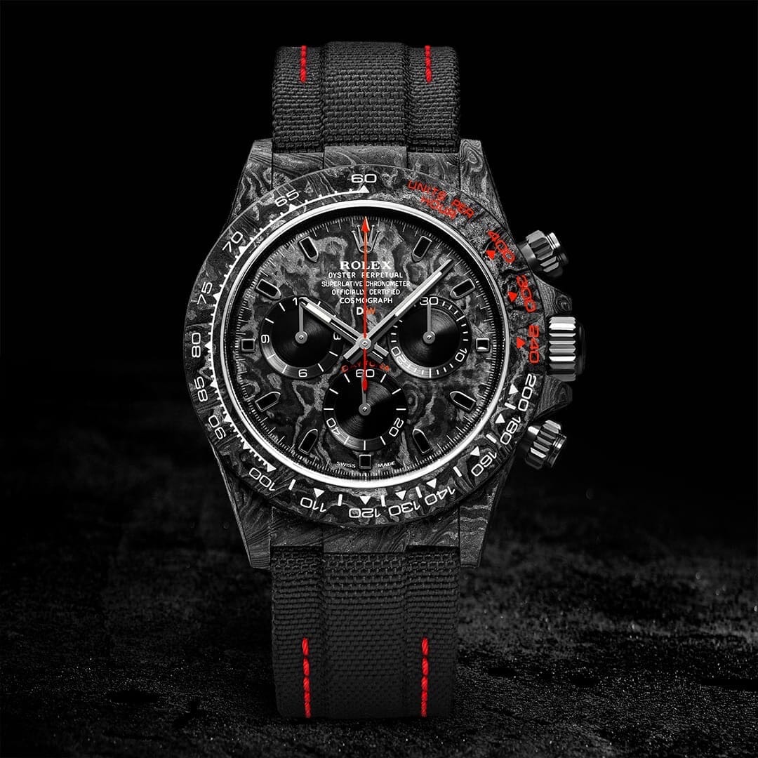 SPEEDSTER 41mm Rolex DiW Daytona 劳力士DiW 碳纤维迪通拿 | WORLDTIMER