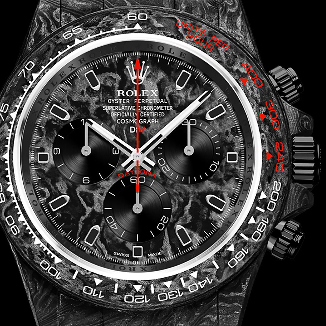 SPEEDSTER 41mm Rolex DiW Daytona 劳力士DiW 碳纤维迪通拿 | WORLDTIMER