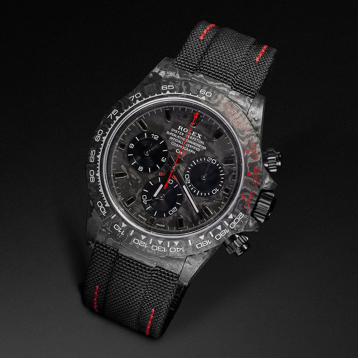 SPEEDSTER 41mm Rolex DiW Daytona 劳力士DiW 碳纤维迪通拿 | WORLDTIMER
