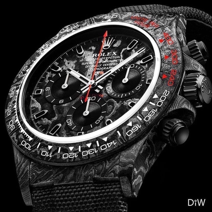 SPEEDSTER 41mm Rolex DiW Daytona 劳力士DiW 碳纤维迪通拿 | WORLDTIMER