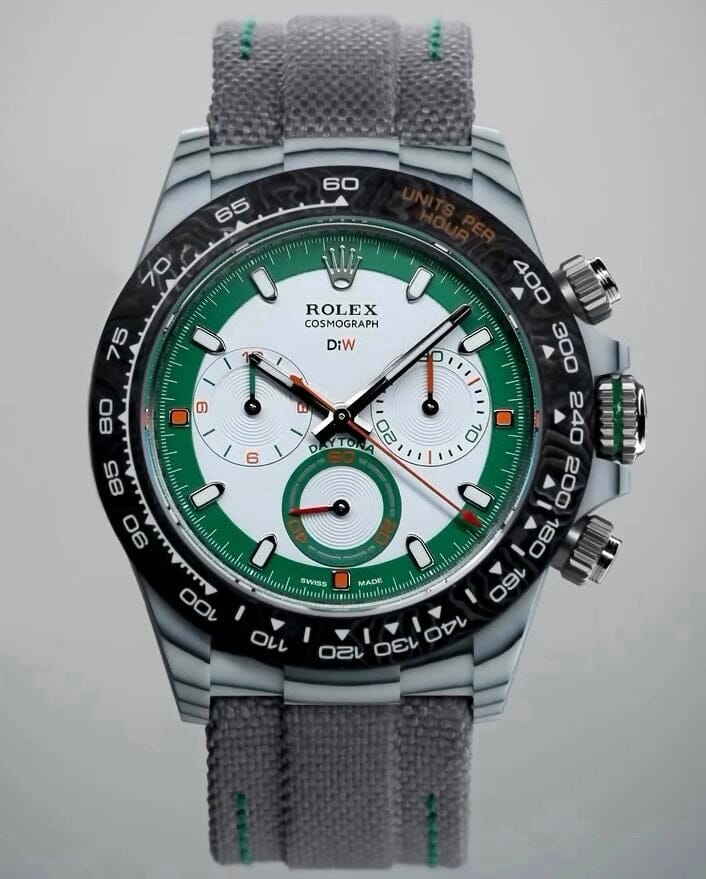 The Ultimate Golfer's Watch: Rolex DiW Daytona ALPINE 高尔夫爱好者的阿尔卑斯風格劳力士迪通拿 | WORLDTIMER 