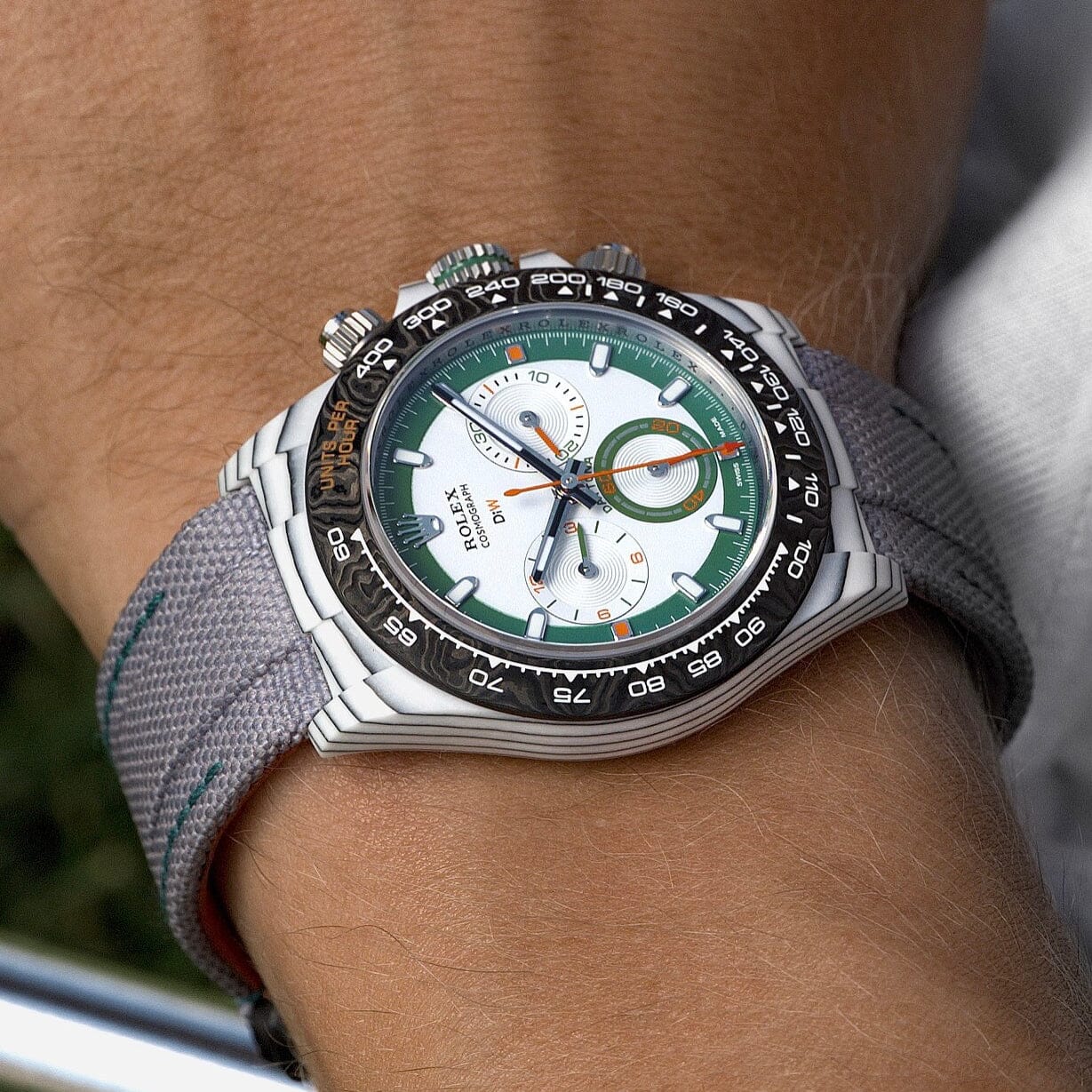 The Ultimate Golfer's Watch: Rolex DiW Daytona ALPINE 高尔夫爱好者的阿尔卑斯風格劳力士迪通拿 | WORLDTIMER 