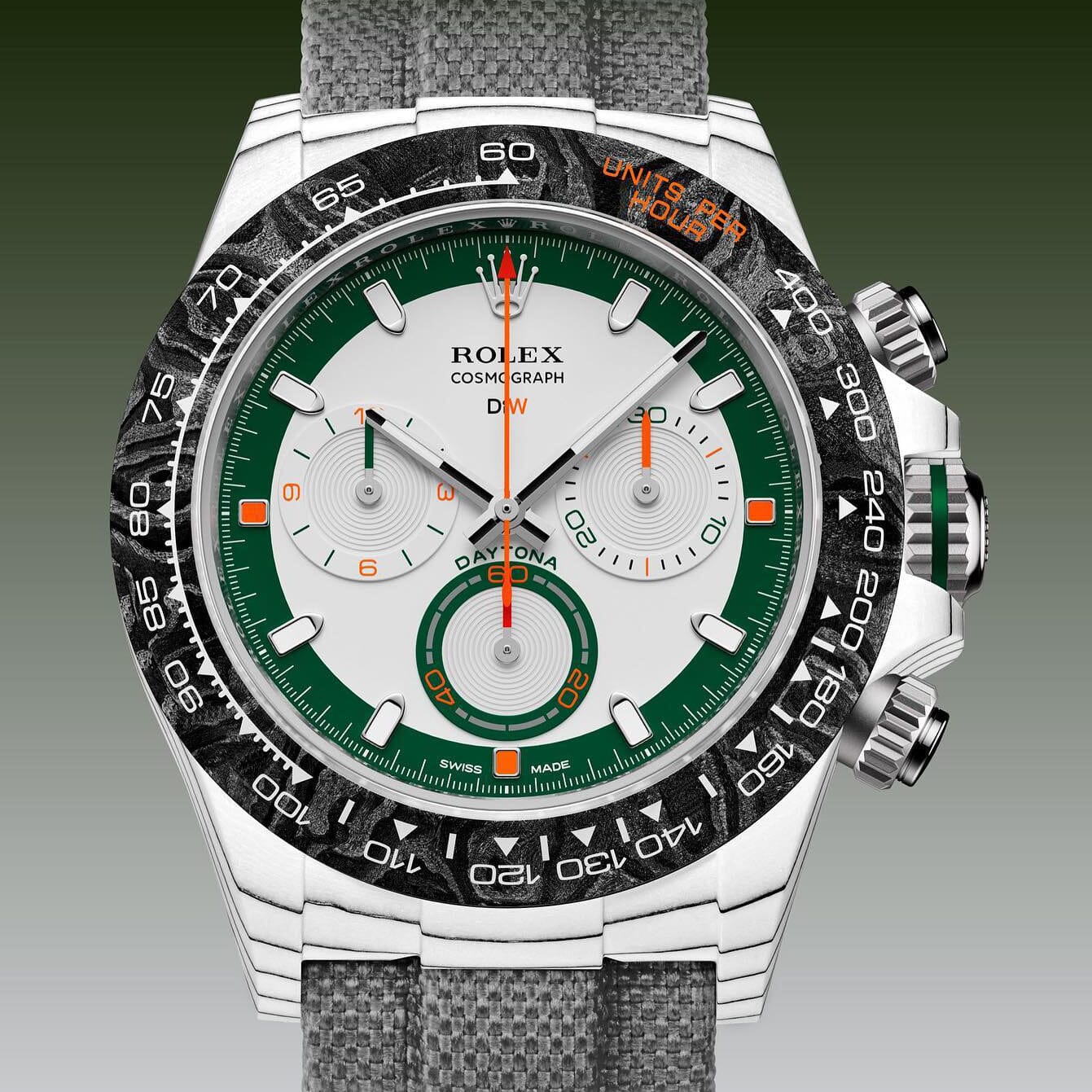 The Ultimate Golfer's Watch: Rolex DiW Daytona ALPINE 高尔夫爱好者的阿尔卑斯風格劳力士迪通拿 | WORLDTIMER 