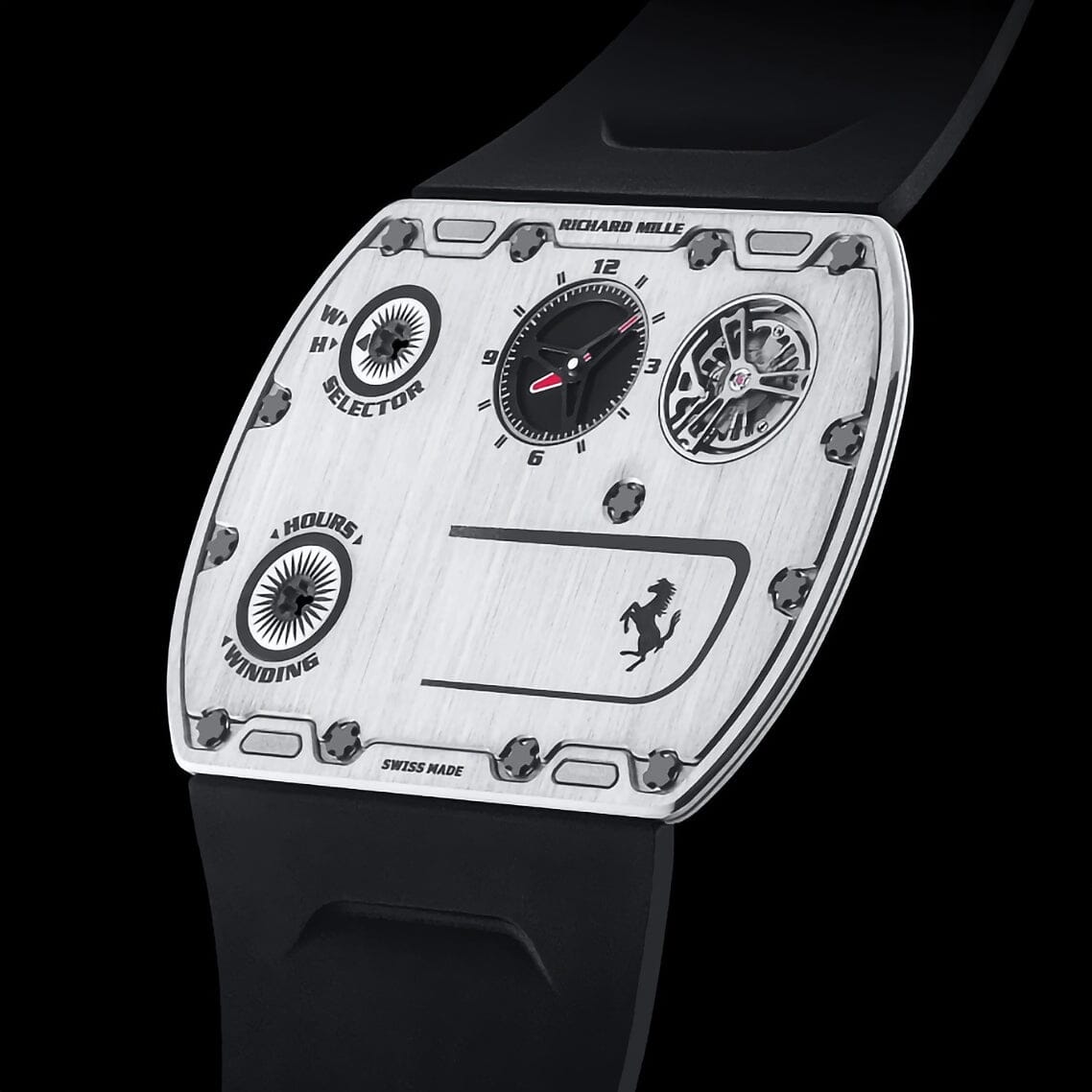WORLD'S THINNEST Watch Richard Mille RM UP-01 Ferrari Ultraflat Revealed | WORLDTIMER