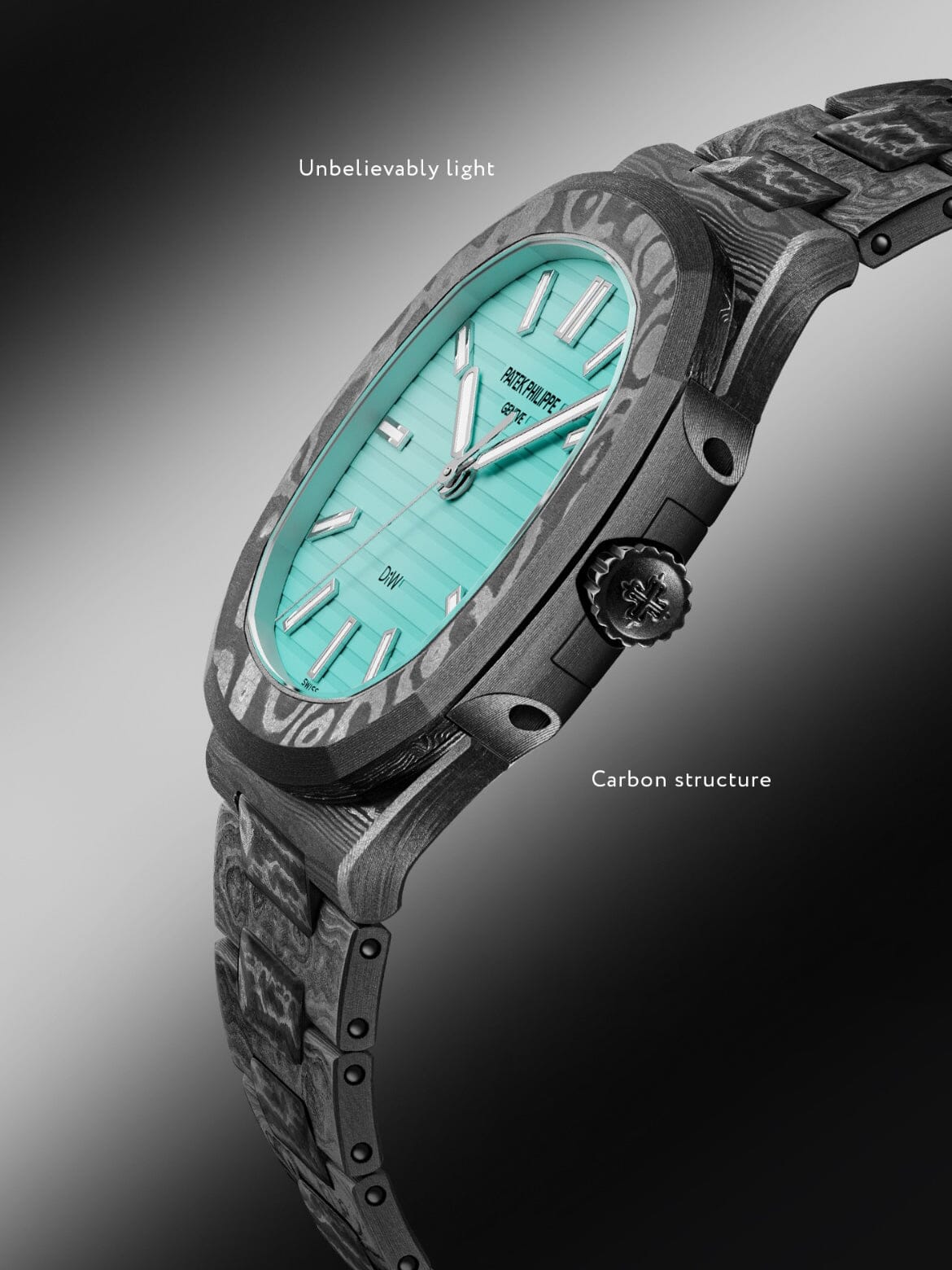 The Rarest All-Carbon Tiffany Patek Nautilus CELESTE 蒂芙尼蓝全碳纤维鹦鹉螺 5711 | WORLDTIMER