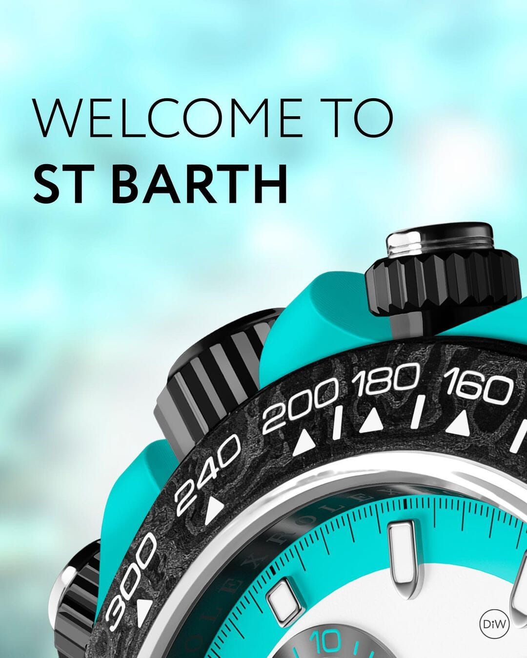 Tiffany Blue Rolex Daytona DiW CELESTE INVERT 劳力士DiW 蒂芙尼蓝迪通拿 | WORLDTIMER