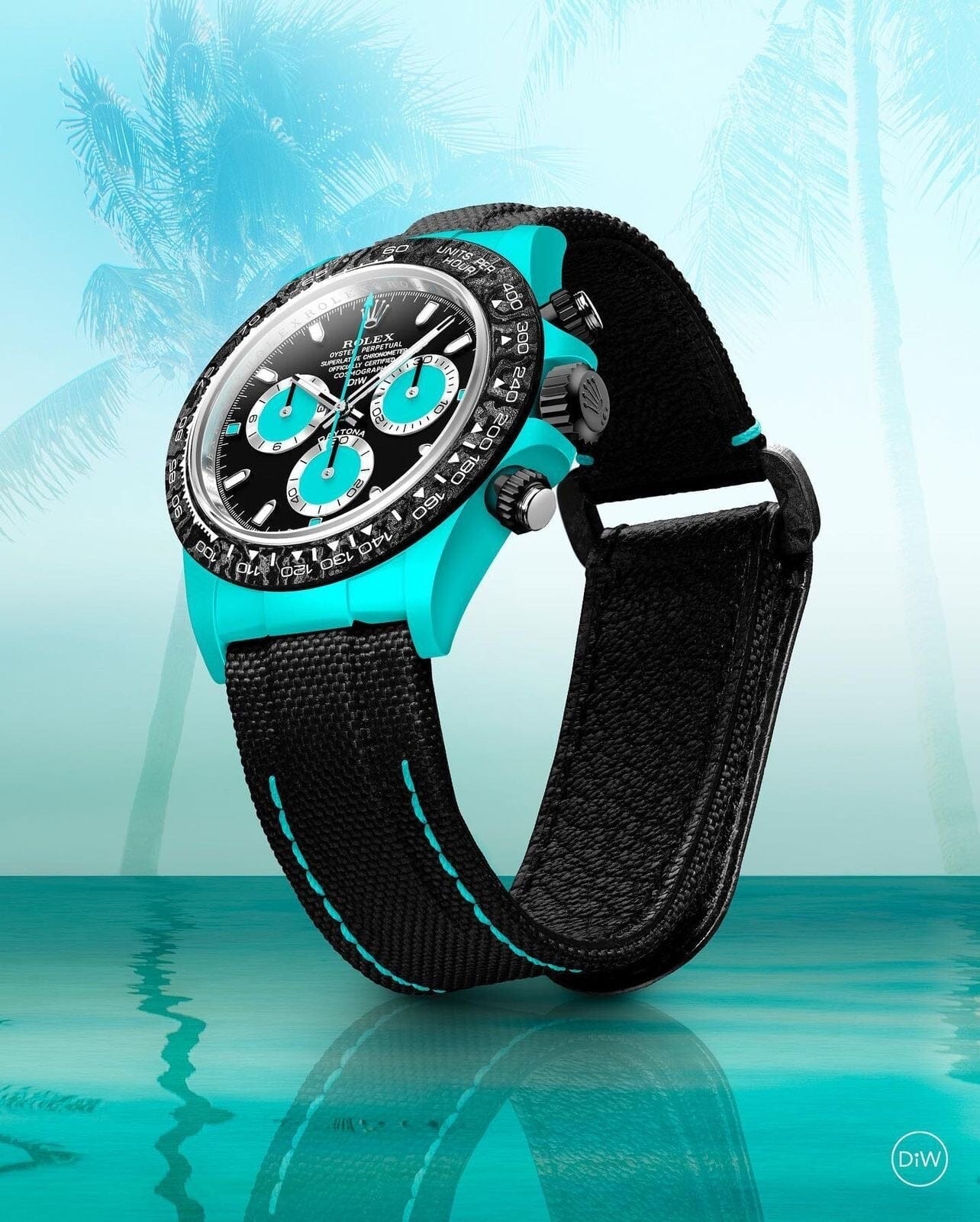 Tiffany Blue Rolex Daytona DiW CELESTE 劳力士DiW 蒂芙尼蓝迪通拿 | WORLDTIMER