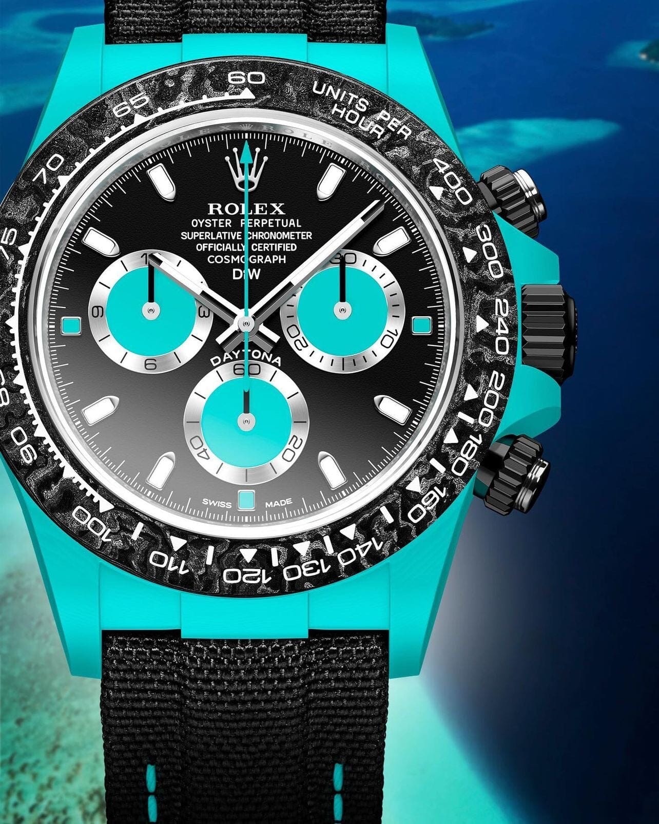 Tiffany Blue Rolex DiW Daytona CELESTE 蒂芙尼蓝劳力士 DiW迪通拿 | WORLDTIMER