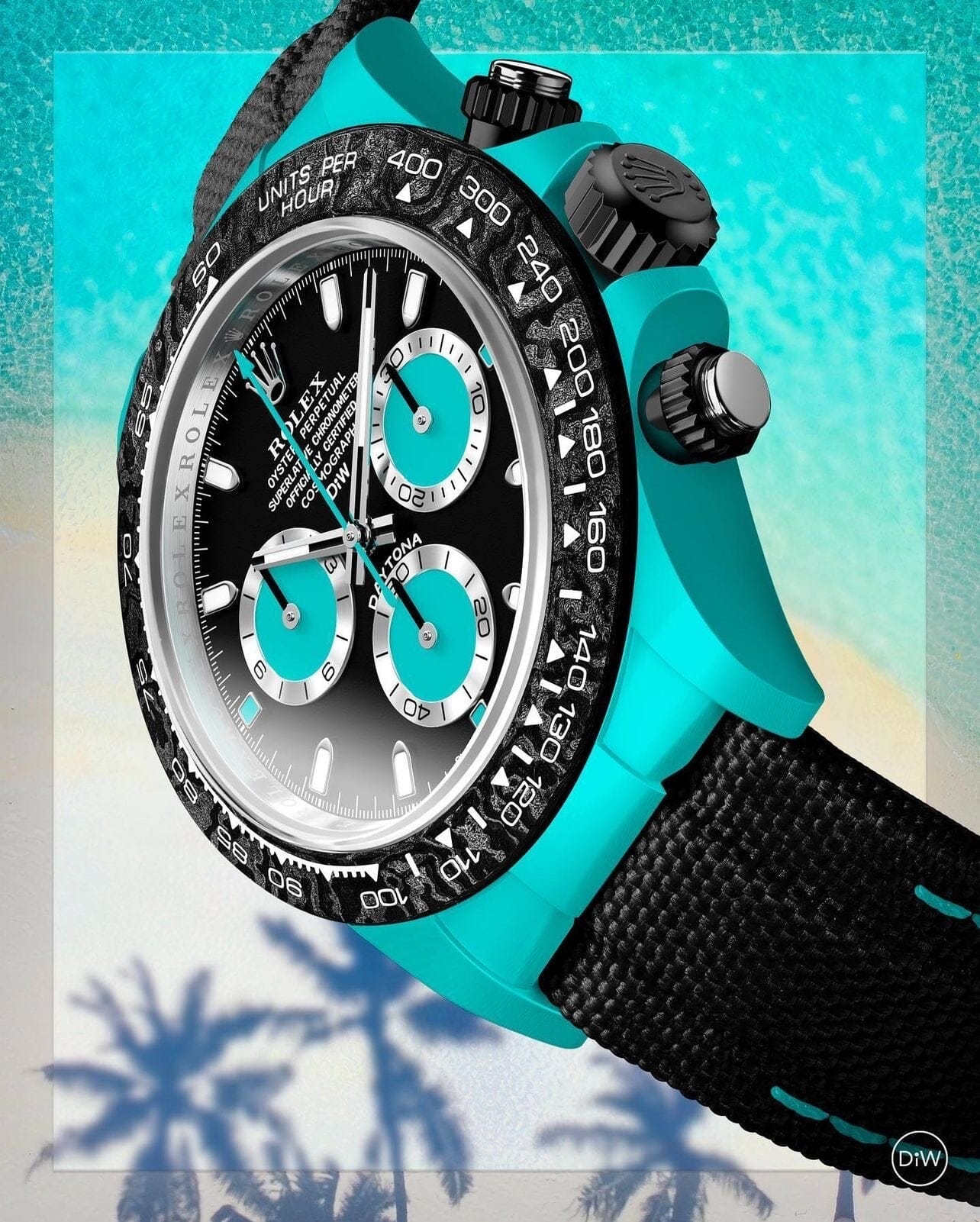 Tiffany Blue Rolex DiW Daytona CELESTE 蒂芙尼蓝劳力士 DiW迪通拿 | WORLDTIMER