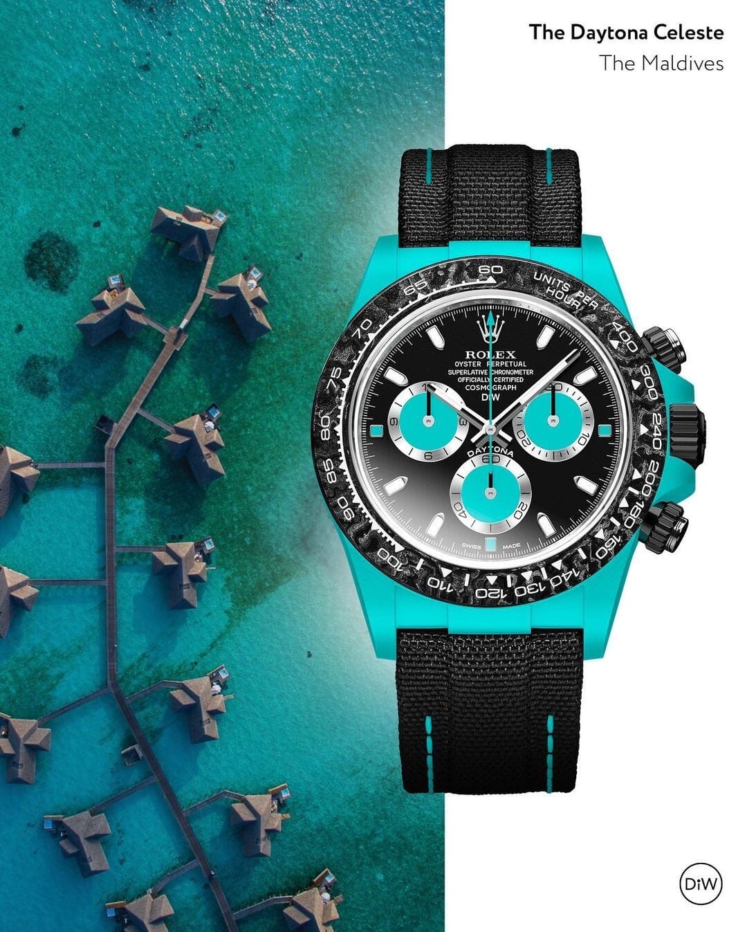 Tiffany Blue Rolex DiW Daytona CELESTE 蒂芙尼蓝劳力士 DiW迪通拿 | WORLDTIMER