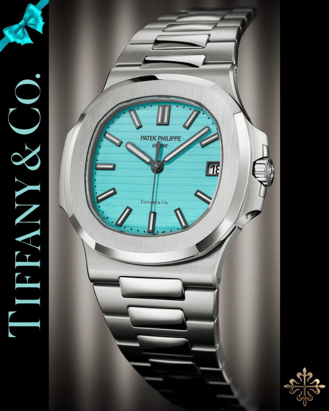 Patek Tiffany Nautilus 5711/1A-018 蒂芙尼蓝百达翡丽 鹦鹉螺 5711 | WORLDTIMER